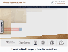 Tablet Screenshot of dwi-texas.com